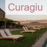 Relaxation by the pool at a scenic countryside retreat with loungers.