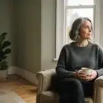 Persona disfrutando de un momento de calma para sentirse bien consigo misma